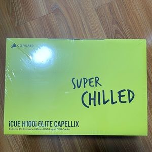 CORSAIR iCUE H100i ELITE CAPELLIX Liquid CPU Cooler  - Black (CW-9060046-WW)